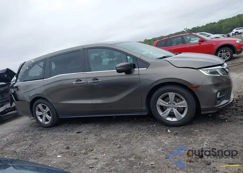 2019 Honda Odyssey Ex-L z USA, uszkodzony, nr VIN 5FNRL6H73KB027264